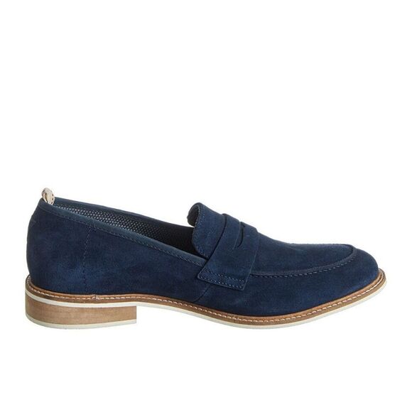 ✨MODERN FICTION CANDARA - NAVY SZ 8 LOAFERS✨ - Picture 2 of 10